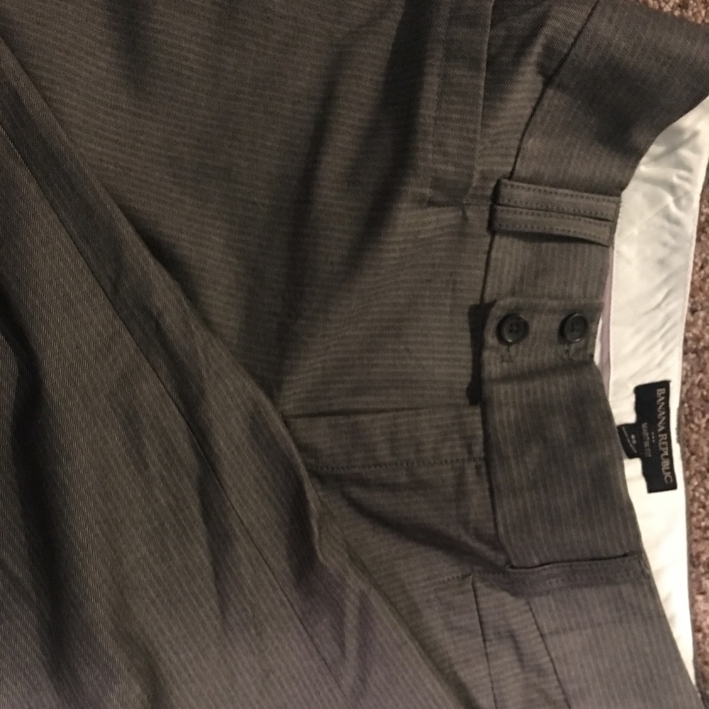 Women’s Pinstriped Trousers - Banana Republic